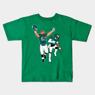 Jalen hurts x Jason kelce Kids T-Shirt